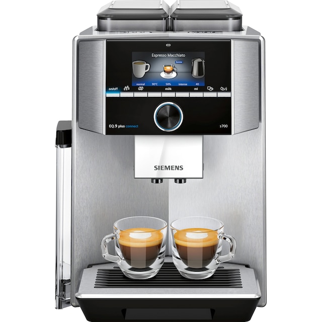 Siemens EQ.9 Plus automatisk espressomaskine TI9573X1RW