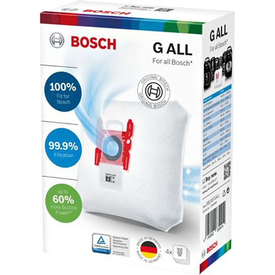 Bosch PowerProtect støvsugerposer BBZ41FGALL til Bosch/Siemens | Elgiganten