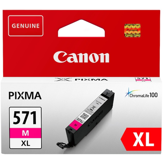 Canon blækpatron CLI-571XL Magenta