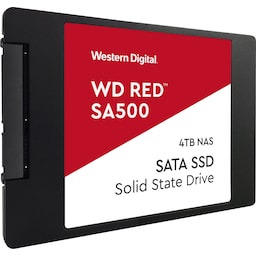 WD Red SA500 intern SATA SSD til NAS (4 TB)