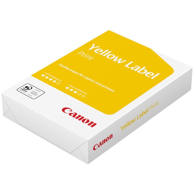 Canon printerpapir Yellow Label A4 - 500 ark