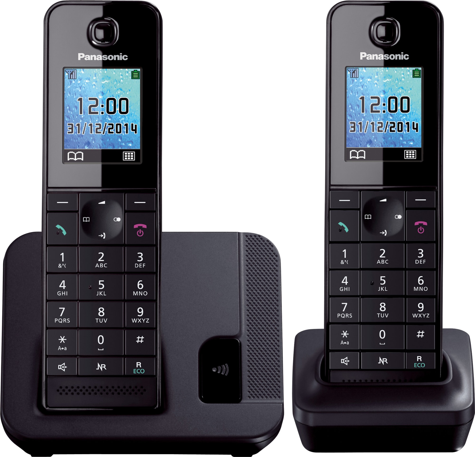 Panasonic KX-TGH212 DUO trådløs telefon | Elgiganten