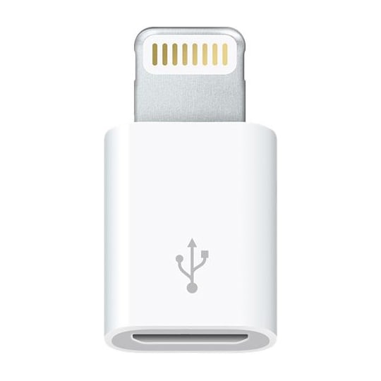Apple Lightning - Micro USB adapter MD820 | Elgiganten