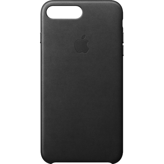 Apple iPhone 7 Plus læderetui - sort | Elgiganten