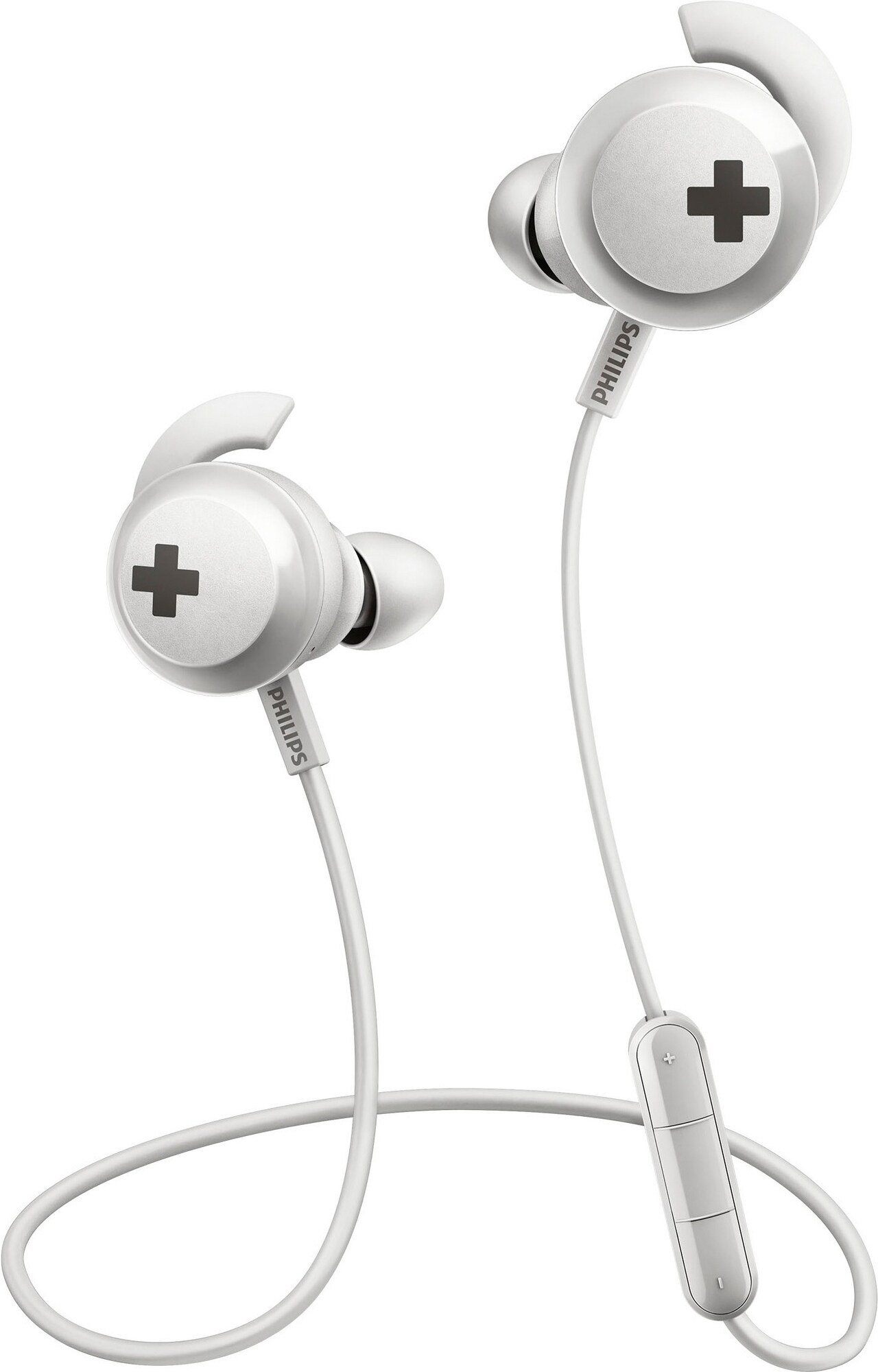 Philips Bass+ trådløse in-ear hovedtlf. SHB4305 (hvid) | Elgiganten