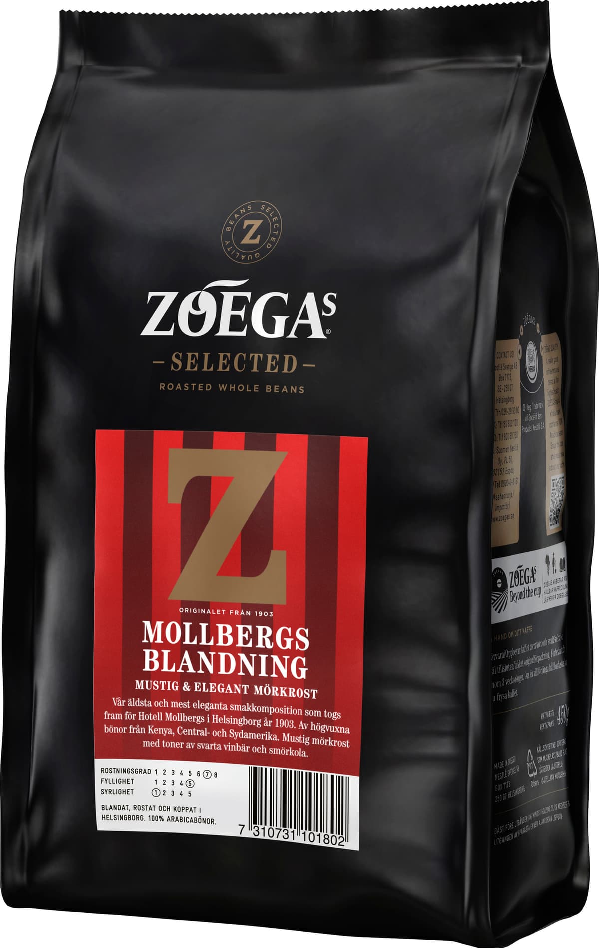 Zoegas Mollbergs Blanding kaffebønner