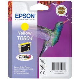 Epson blækpatron Claria T0804 Gul