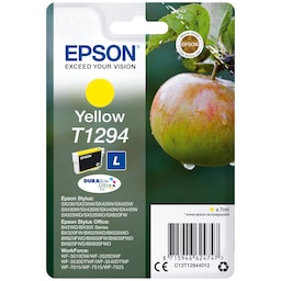 Epson blækpatron DuraBrite Ultra T129L Gul