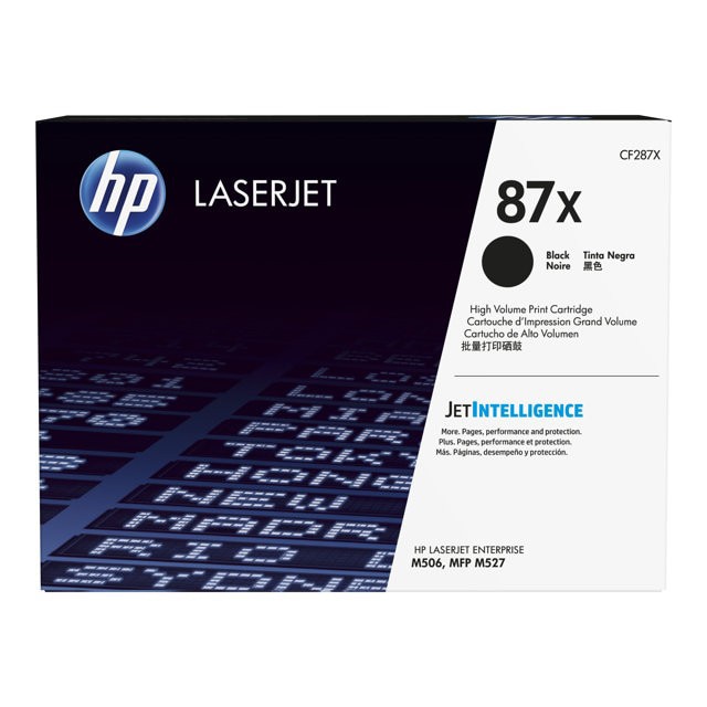 HP blækpatron 87X Original LaserJet Sort