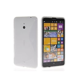 S-Line Silicone Cover til Nokia Lumia 1320 (RM-996) : farve - gennemsigtig