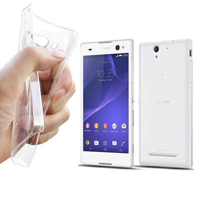 Silikone cover transparent Sony Xperia C3 (D2533)