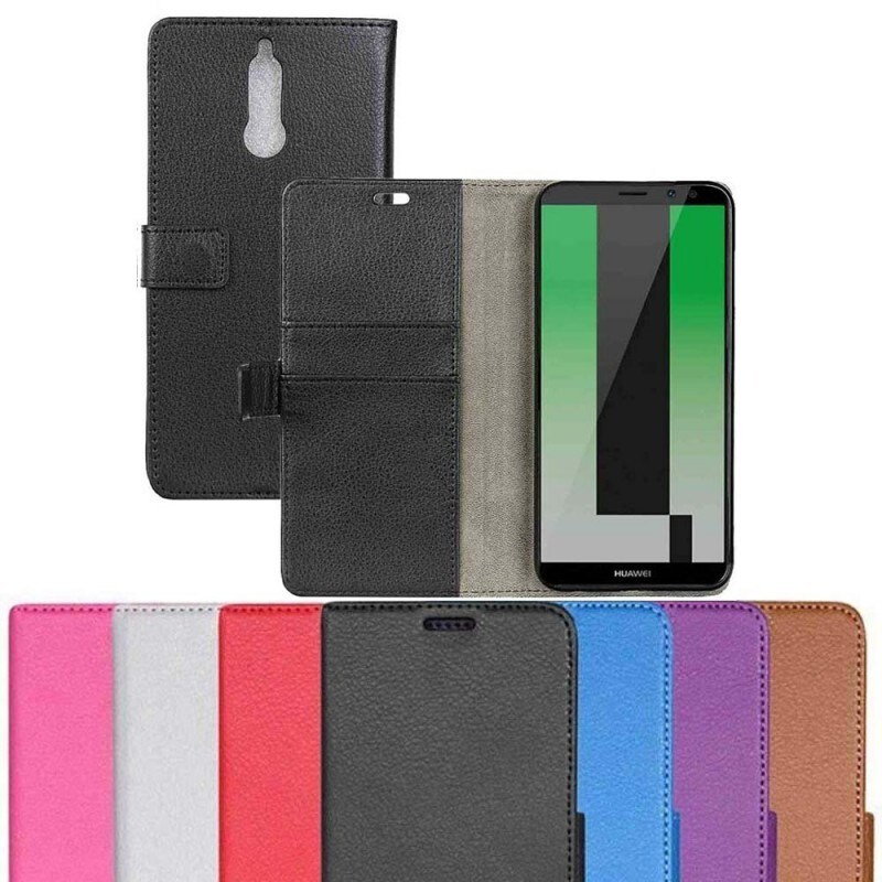 Wallet 2-kort til Huawei Mate 10 Lite (RNE-L21) : farve - sort - Cover &  etui - Elgiganten