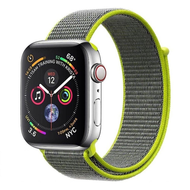Apple Watch 42mm Nylon armbånd - Flash