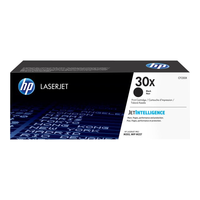 HP blækpatron 30X High Yield Original LaserJet Sort