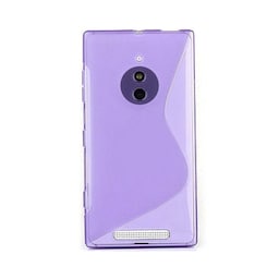 S-Line Silicone Cover til Nokia Lumia 830 (RM-984) : farve - lilla