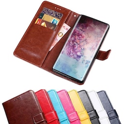 Wallet 3-kort til Samsung Galaxy Note 10 (SM-N970F)  - lyserød