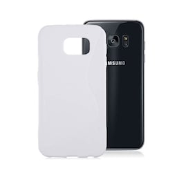 S-Line Silicone Cover til Samsung Galaxy S7 (SM-G930F) : farve - hvid