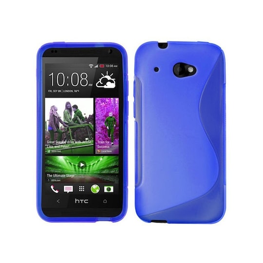 S Line Silikone Cover HTC Desire 601 : farve - blå | Elgiganten
