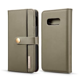 Mobil Wallet DG-Ming Lamb 2i1 Samsung Galaxy S10E (SM-G970F)  - oliven