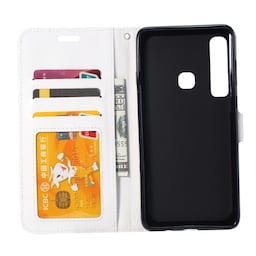 Wallet 3-kort til Samsung Galaxy A9 2018 (SM-A920F)  - hvid