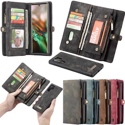 CaseMe Wallet 11-kort Samsung Galaxy Note 10 Plus (SM-N975F)  - Sort /