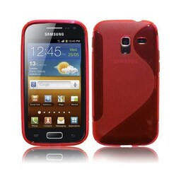 S-Line Silicone Cover til Samsung Galaxy Ace 2 (GT-i8160) : farve - lilla