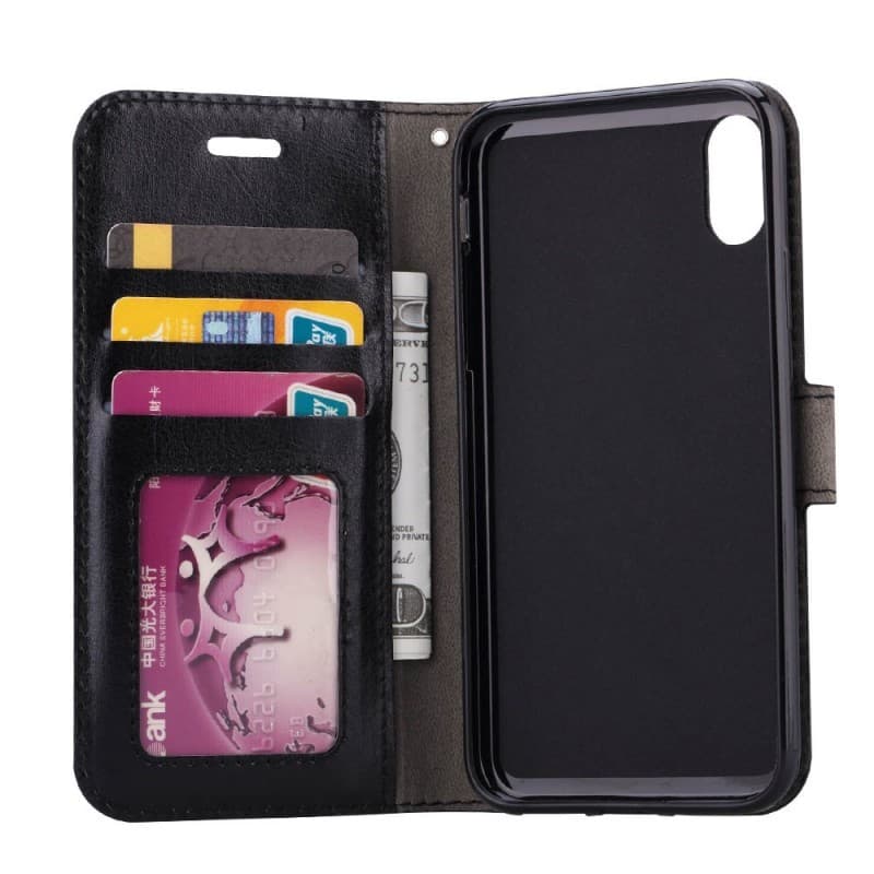 Wallet 3-kort til Apple iPhone XR (6,1 ")  - brun