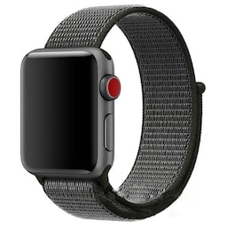 Apple Watch 38mm Nylon armbånd - mørk oliven