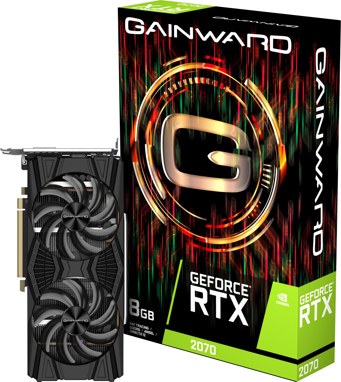 Gainward GeForce RTX 2070 TwinX grafikkort Elgiganten
