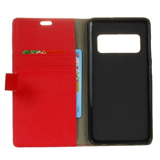 Wallet 2-kort til Samsung Galaxy Note 8 (SM-N950F)  - rød