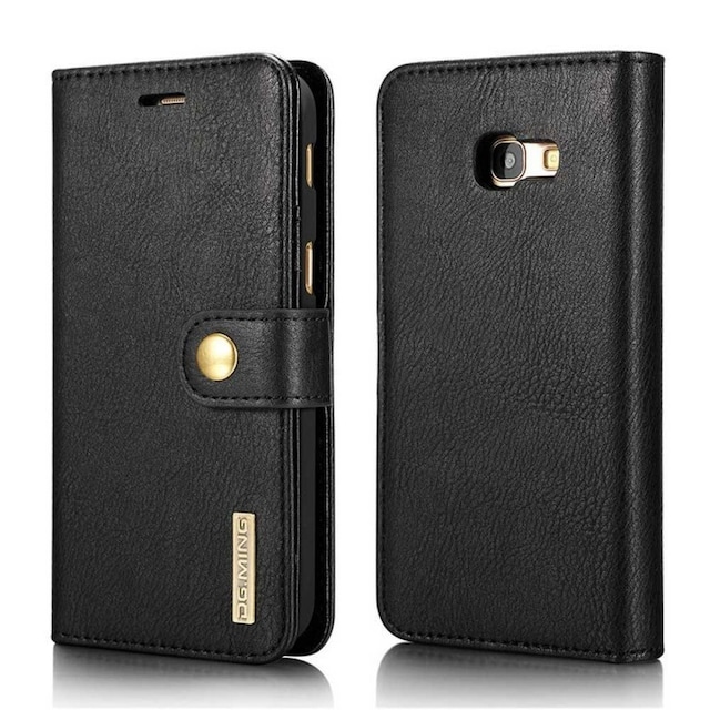 DG-Ming Wallet 2i1 til Samsung Galaxy J4 Plus (SM-J415F)  - sort