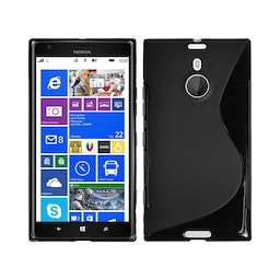 S-Line Silicone Cover til Nokia Lumia 1520 (RM-939) : farve - sort