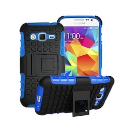 Stødfast Cover med stativ Samsung Galaxy Core Prime (SM-G360F) : farve - blå