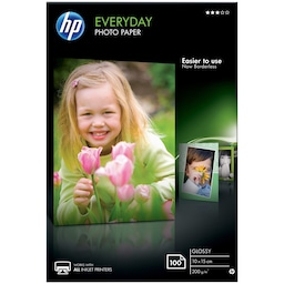 HP Everyday fotopapir 10x15 cm - 100 ark