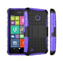 Stødfast Cover med stativ Nokia Lumia 530 (RM-1017) : farve - lilla