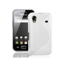 S-Line Silicone Cover til Samsung Galaxy Ace (GT-s5830) : farve - hvid