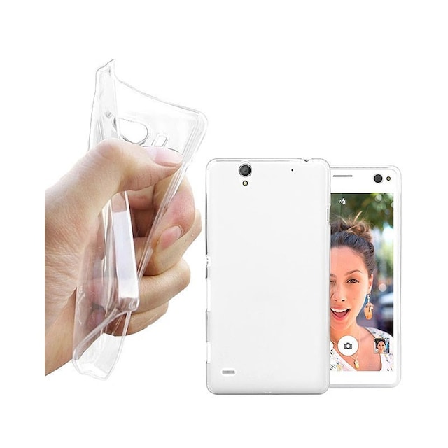 Silikone cover transparent Sony Xperia C4 (E5303)