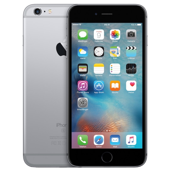 iPhone 6s Plus 32 GB (sort) | Elgiganten