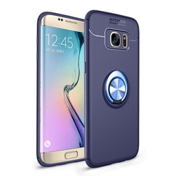 Slim Ring cover Samsung Galaxy S7 Edge (SM-G935F)  - blå