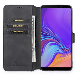 DG-Ming Wallet 3-kort til Samsung Galaxy A9 2018 (SM-A920F)  - sort