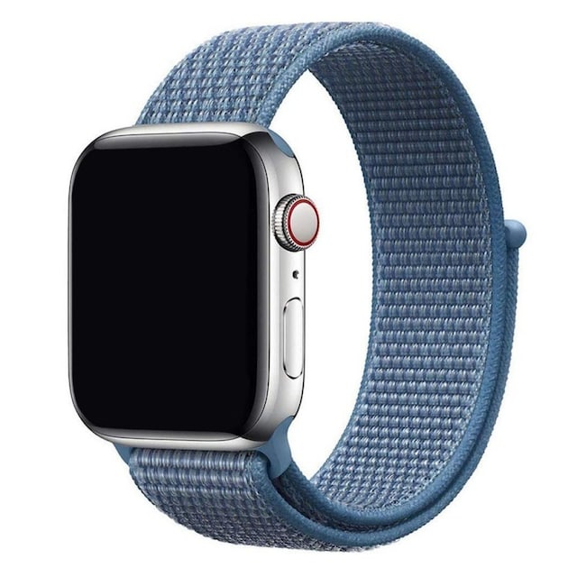 Apple Watch 42mm Nylon armbånd - Cape Cod Blue