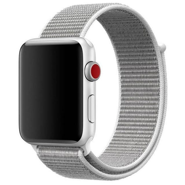 Apple Watch 42mm Nylon armbånd - Seashell
