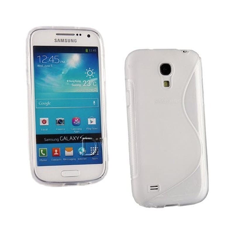 S-Line Silicone Cover til Samsung Galaxy S4 Mini (GT-i9190) : farve -  gennemsigtig | Elgiganten