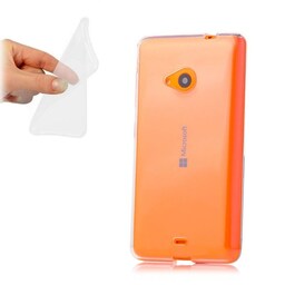 Silikone cover transparent Microsoft Lumia 535 (RM-1091)