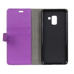 Wallet 2-kort til Samsung Galaxy A8 Plus 2018 (SM-A730F)  - lilla