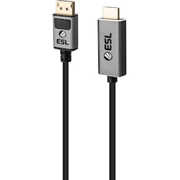 ESL Gaming DisplayPort til HDMI kabel  (2 m)