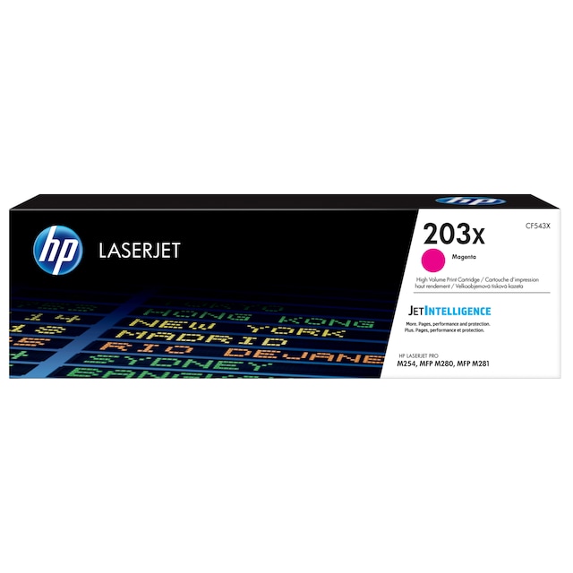 HP 203X High Yield Original LaserJet blækpatron