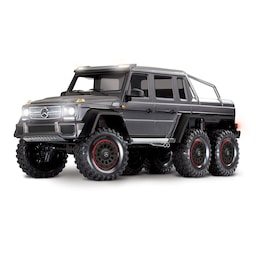 Traxxas TRX-6 Mercedes G63 AMG 6x6 RTR sølv