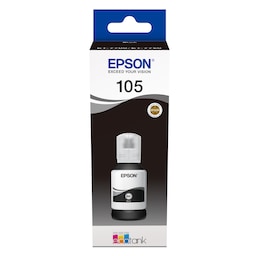 Epson blækflaske 105 EcoTank Sort