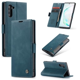 CaseMe Smart Magnet 2-kort Samsung Galaxy Note 10 (SM-N970F)  - blå